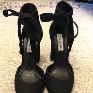 pearl black nubuck steve madden